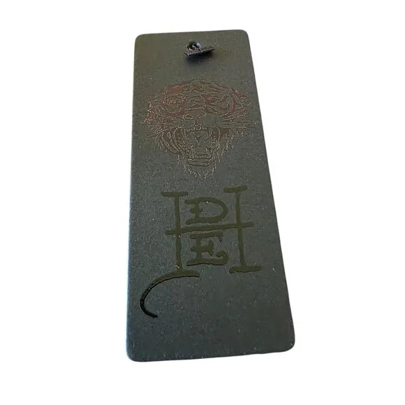 Ed Hardy Brave Hearts Eagle Tattoo Crop Top Y2K Purple Women’s M - Picture 7 of 13